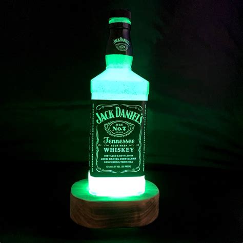 Jack Daniels Color Changing Cordless LED Bottle Lamp Remote - Etsy