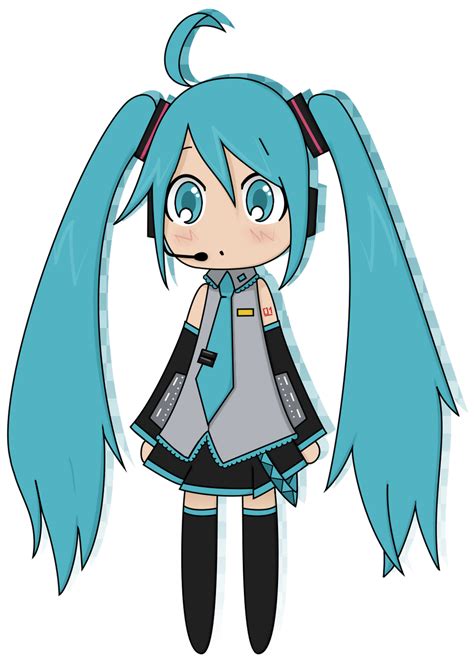 Chibi Miku Hatsune by Aisonny on DeviantArt