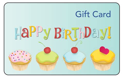 Vend Gift Cards - Birthday