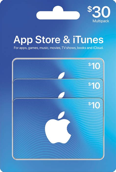 Customer Reviews: Apple $30 App Store & iTunes Gift Cards multipack ITUNES MP 0114 $30 - Best Buy