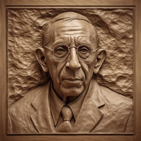 Famous - The Russian Empire Igor Stravinsky 4, 3DFMS_7211. 3D stl model for CNC