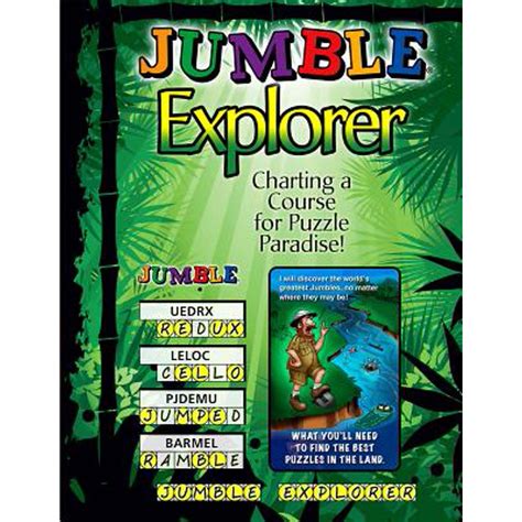 Jumble (Triumph Books): Jumble Explorer : Charting a Course for Puzzle ...