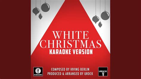 White Christmas (Karaoke Version) - YouTube