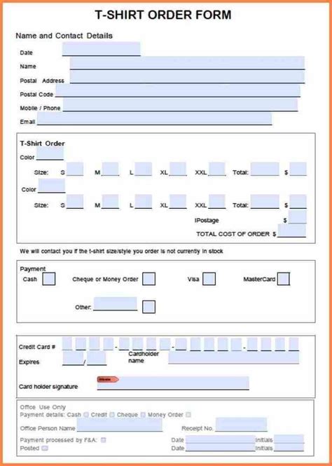 For Order Forms your free online order form modify this template and ...