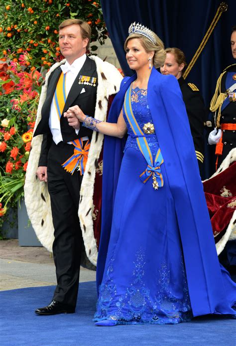 Queen Maxima and King Willem-Alexander at the coronation | Principesse ...