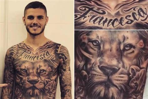 Icardi Tattoos - Mauro Emanuel ICARDI Rivero; (2012 ....) | Squadra di ...