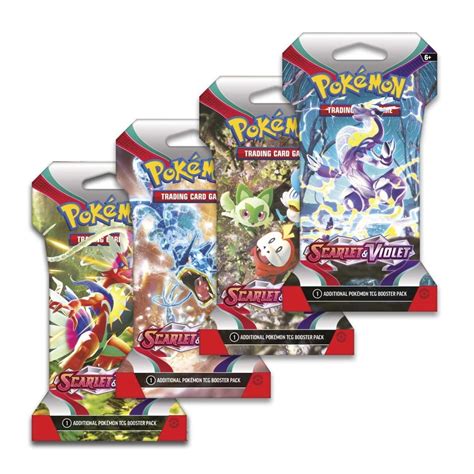 POKEMON TCG: Scarlet & Violet Booster Packs - 8 Pack (80 Cards) - Walmart.com