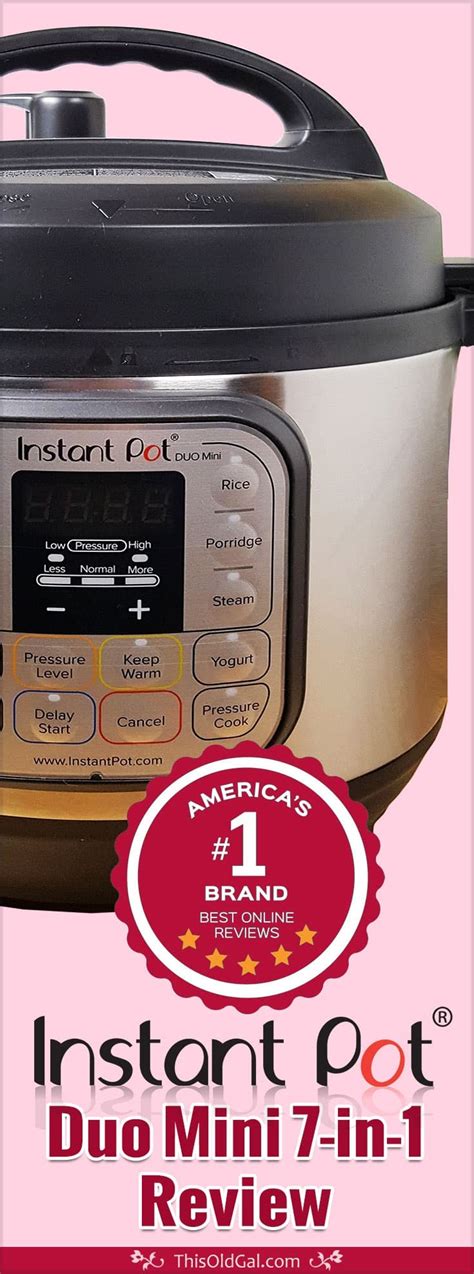 Instant Pot Duo Mini 7-in-1 Pressure Cooker Review - This Old Gal