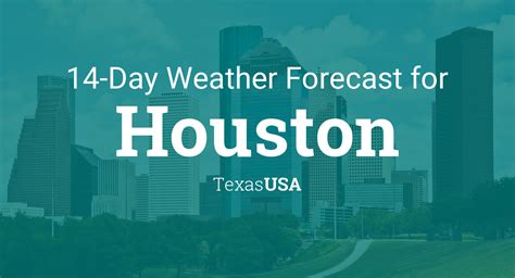 Houston, Texas, USA 14 day weather forecast