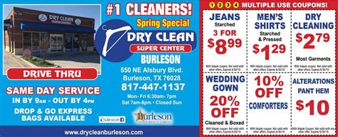 Dry Cleaners | Dry Cleaning Coupons Burleson