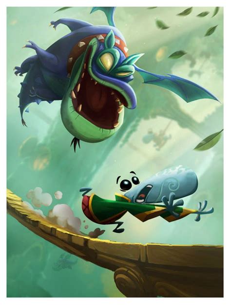 Rayman Legends Concept Art - Pure Nintendo