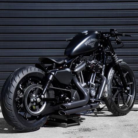 Custom Harley Davidson Sportster Iron 883 Bobber | Reviewmotors.co