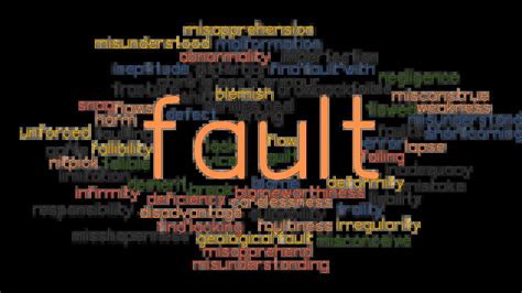 FAULT: Synonyms and Related Words. What is Another Word for FAULT? - GrammarTOP.com