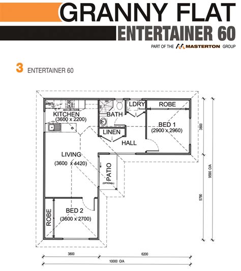 L Shaped House Plans With 2 Bedrooms | Printable Templates Free