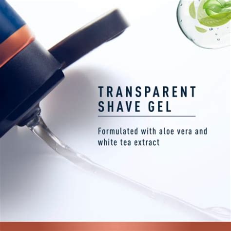 King C. Gillette Men’s Transparent Shave Gel, 5 fl oz - Kroger