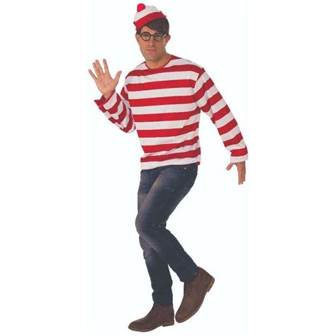 Buy Where's Wally Adult Costume - MyDeal