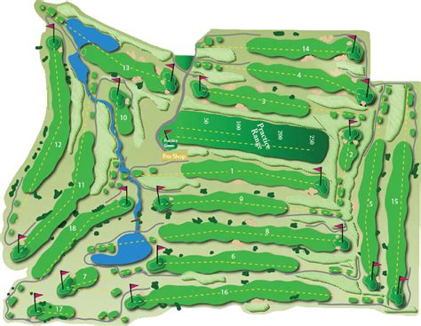 Course Map - Star Valley View Golf Course