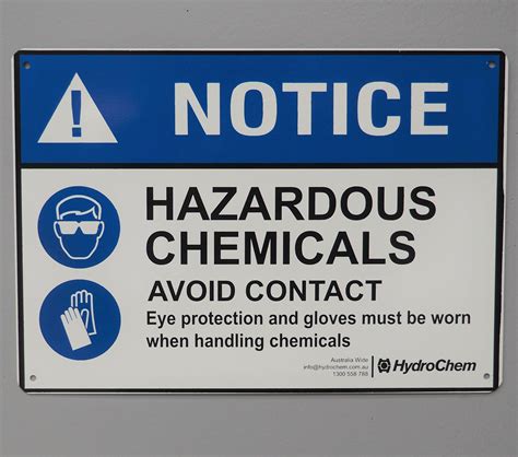 Chemical Warning Signs