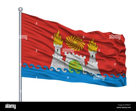 Kaliningrad oblast flag Cut Out Stock Images & Pictures - Alamy