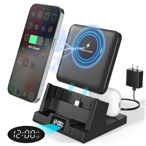 Fast Wireless Charger,10W Max Wireless Charging Stand,Compatible with iPhone 11/11 Pro/11 Pro ...