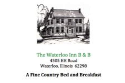 Waterloo Inn Bed & Breakfast - Business Directory - City of Waterloo, IL