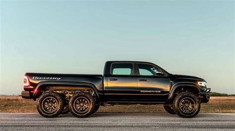 Hennessey MAMMOTH 6X6 RAM TRX Truck Packs Over 1,000 HP!