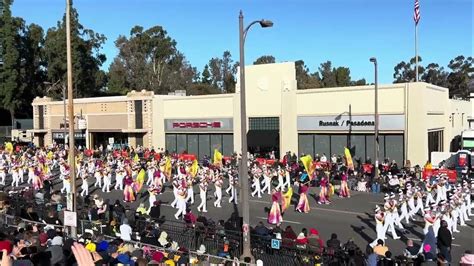 William Mason High School Marching Band Performs in the 2024 Rose Parade - YouTube