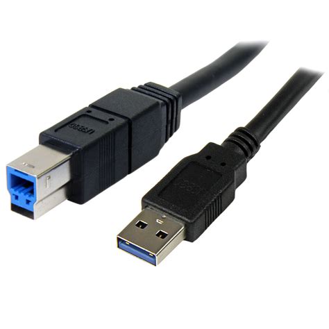 3m Black SuperSpeed USB 3.0 Cable A to B - USB 3.0ケーブル | 日本