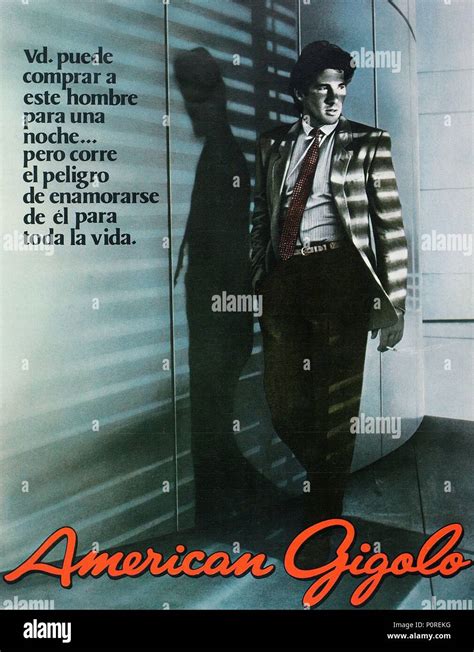 Original Film Title: AMERICAN GIGOLO. English Title: AMERICAN GIGOLO ...