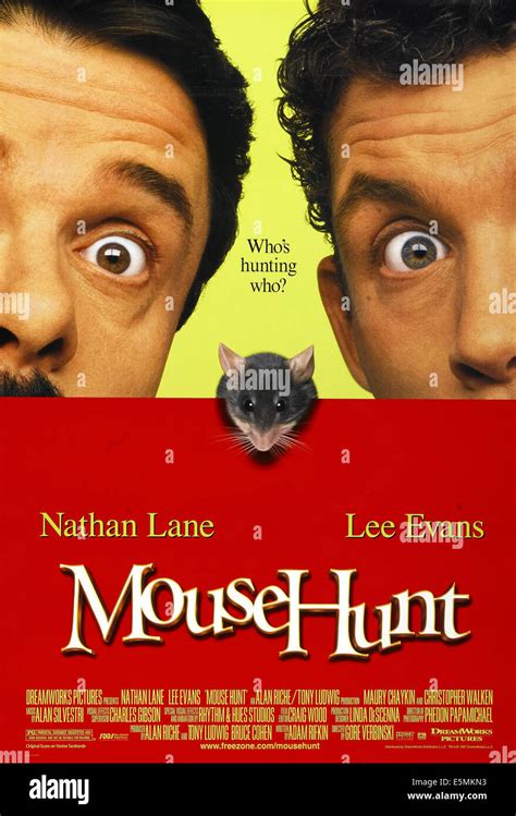 Mouse hunt lee evans nathan lane poster hi-res stock photography and images - Alamy