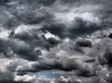 sky clouds gloomy dramatic clouds form dark clouds 4k HD Wallpaper