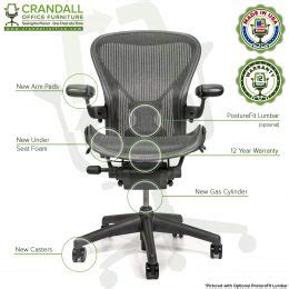 Herman miller aeron chair parts Business & Industrial Office Business ...