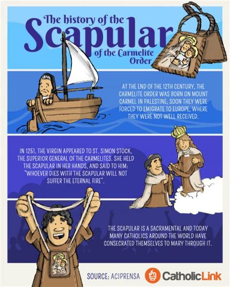 The History Of The Brown Scapular | Catholic-Link