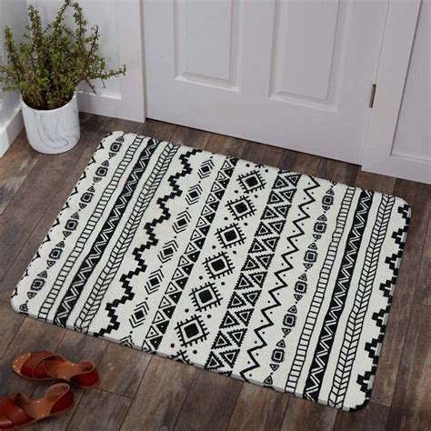 Lahome Geometric Kitchen Rugs -2x3 Washable Area Rugs Small Throw ...