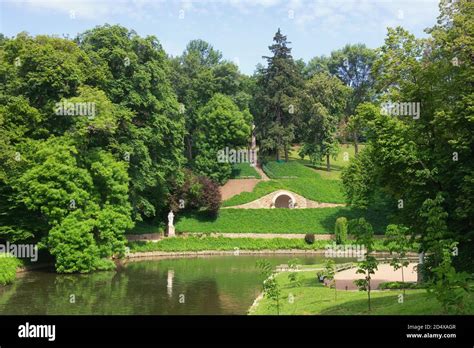 National dendrological park "Sofiyivka". Uman town, Ukraine Stock Photo ...