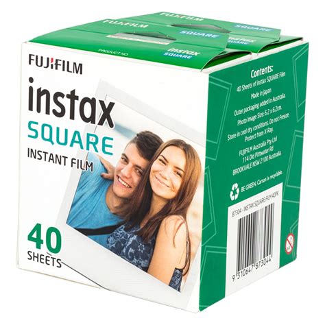 instax SQUARE Film - White (40 Pack) – Fujifilm instax Australia