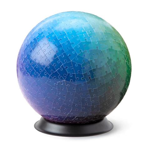 This 3D Sphere Puzzle Features 540 Colors