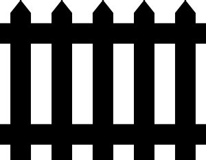 Fence Svg Picket Fence SVG Cut File Clipart Svg Vector - Clipart Library - Clip Art Library