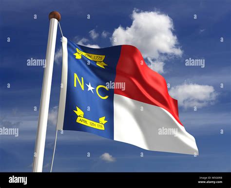 Flag of the north carolina hi-res stock photography and images - Alamy