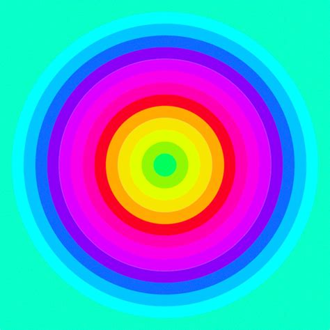 Ello | Social Revolution. | Optical illusions art, Rainbow gif, Visual ...