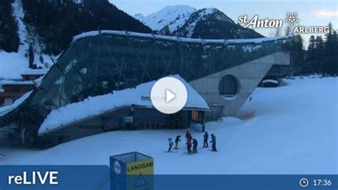 Live Webcam St. Anton am Arlberg: Skicenter