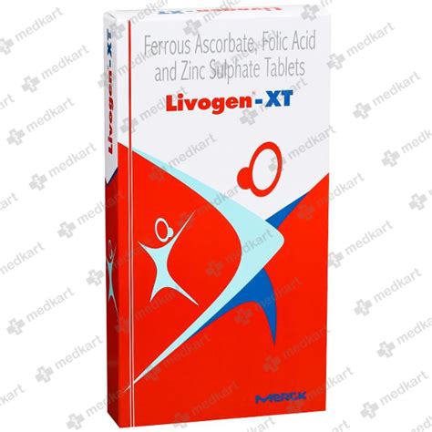 LIVOGEN XT TABLET 10'S, Price, Composition & Generic Alternatives - Medkart