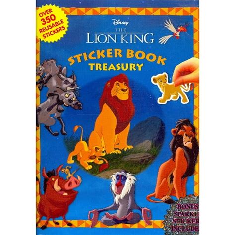 Sticker Book Treasury (The Lion King) - Walmart.com - Walmart.com