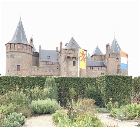 Muiderslot Castle and gardens in Muiden Netherlands Chateaus, Pomp ...