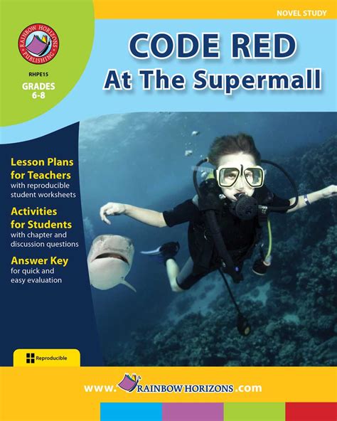 Code Red At The Supermall (Novel Study) - Grades 6 to 8 - Print Book - Lesson Plan - CCP Interactive