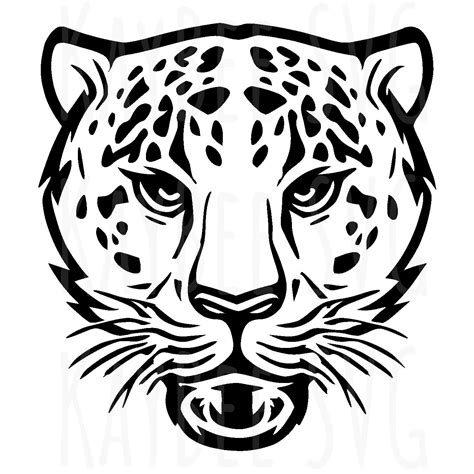 Leopard Outline Clipart