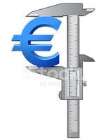 Caliper Measures Euro Symbol Stock Clipart | Royalty-Free | FreeImages
