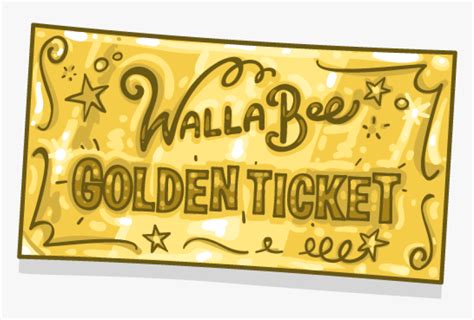 Transparent Golden Ticket Clipart - Calligraphy, HD Png Download - kindpng