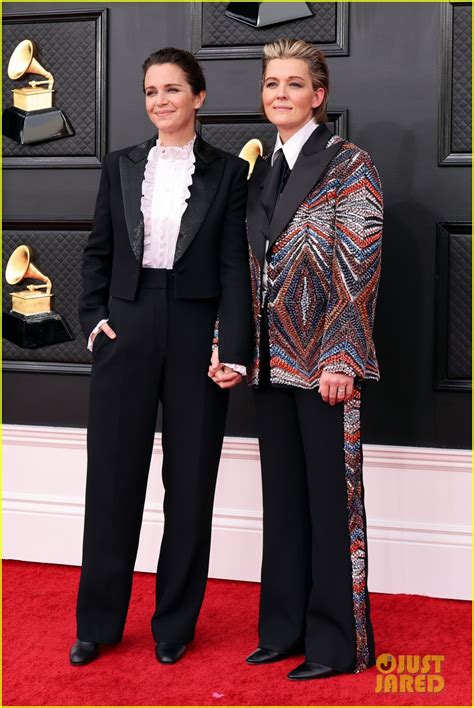 Photo: brandi carlile wife catherine shepherd grammys red carpet 01 | Photo 4738413 | Just Jared