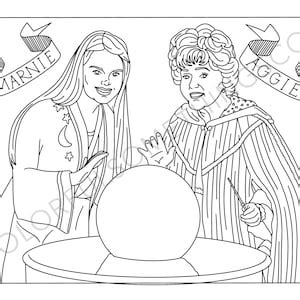 Halloweentown Movie Coloring Pages Pack of 10 Digital Download Coloring ...